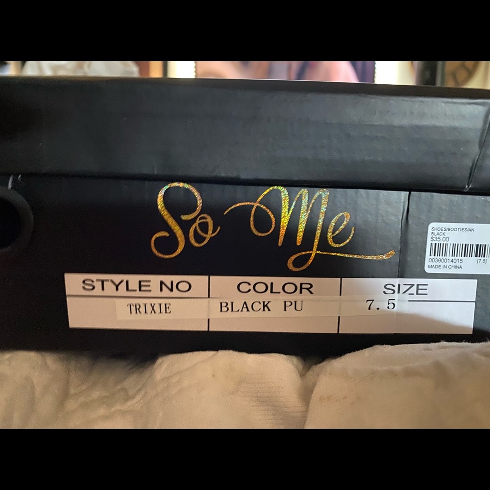 Forever 21 Black Booties